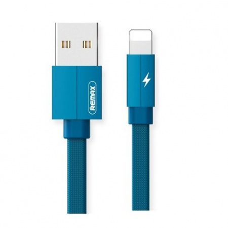 Кабель Remax Kerolla RC-094i, lightning, 1 м, синий