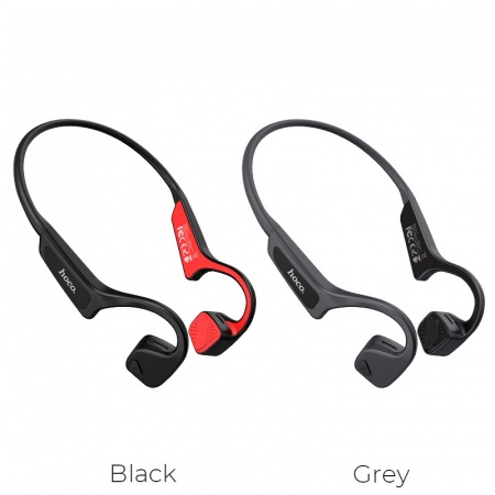 Беспроводные наушники HOCO S17 Wise, Bluetooth, 140 мАч, серый, Hands-free, Водонепроницаемость: IP6