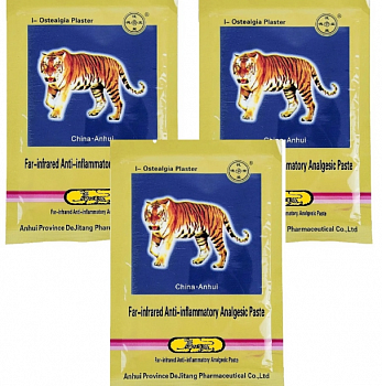 Пластырь тигровый противовоспалительный Far-infrared Anti-inflammatory Analgesic Paste