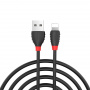 Кабель Hoco X27, lightning, 1.2 м, черный
