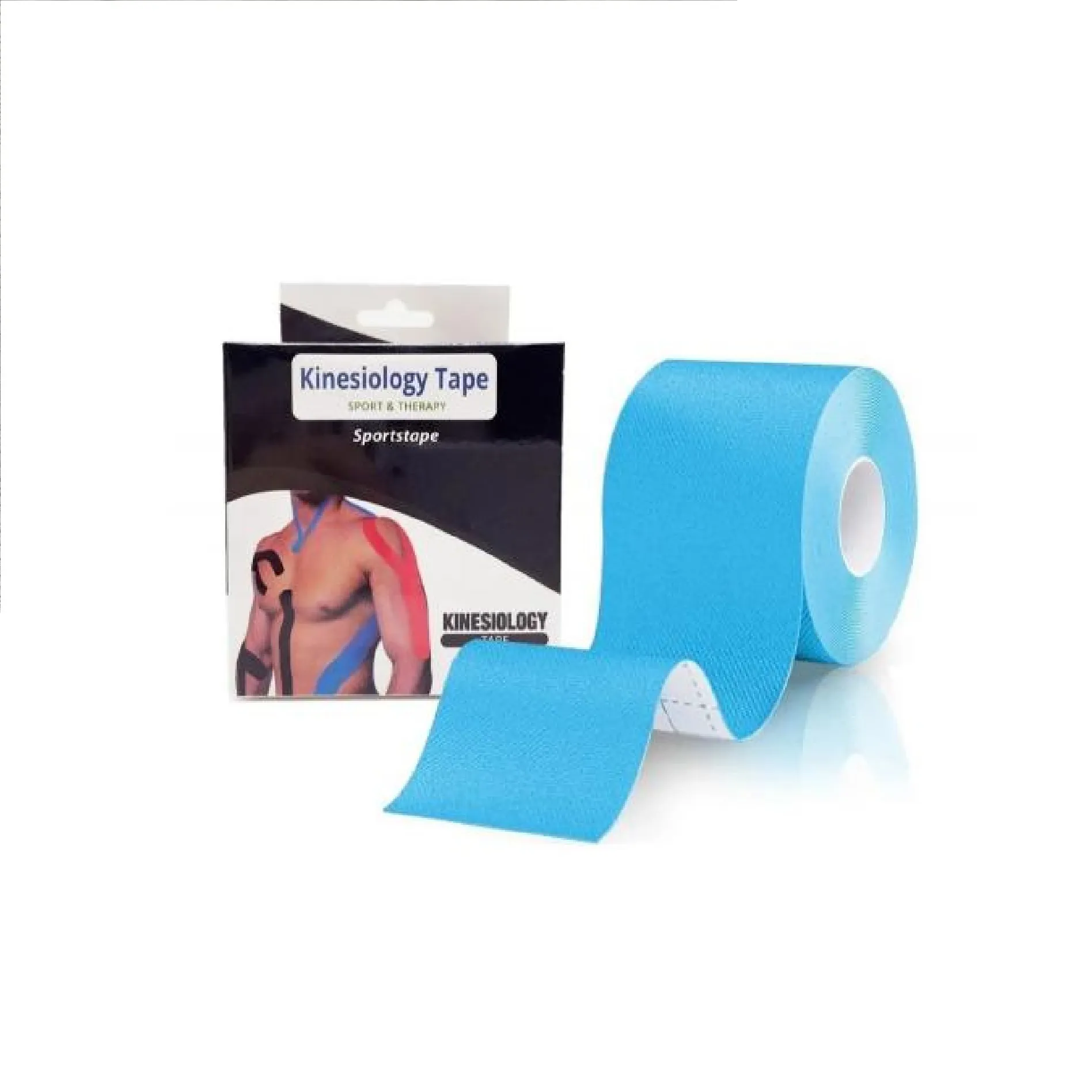Кинезио тейп эластичный пластырь 5 х 5 см Kinesiology Tape