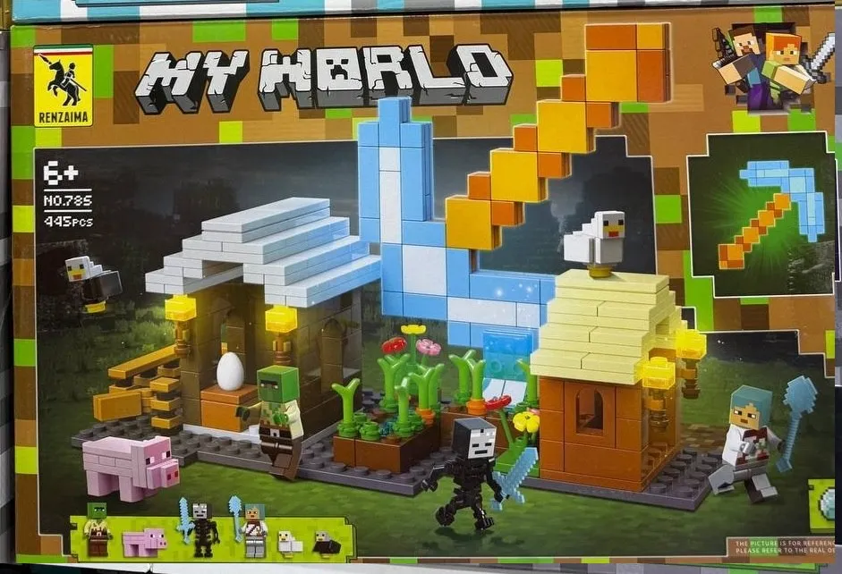 Конструктор My World 785 445 pcs