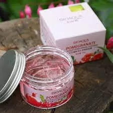 Ночная маска для лица с гиалуроновой кислотой и экстрактом граната Bioaqua Pomergranate Fresh Moisturizing Mineral Sleep Mask